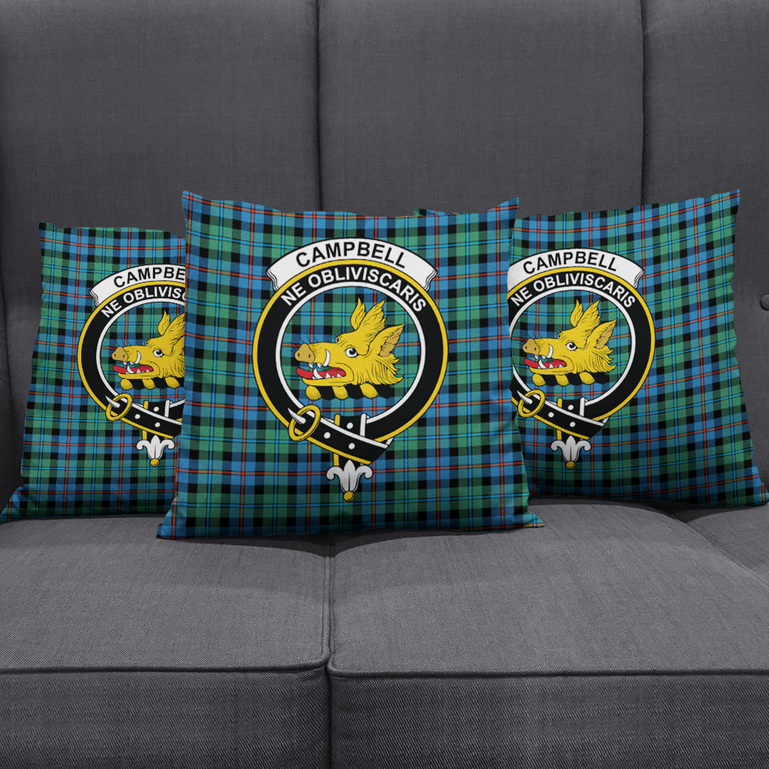 Campbell of Cawdor Ancient Tartan Crest Pillow Cover