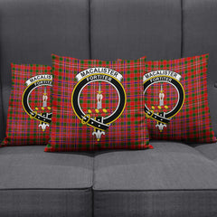 MacAlister Modern Tartan Crest Pillow Cover