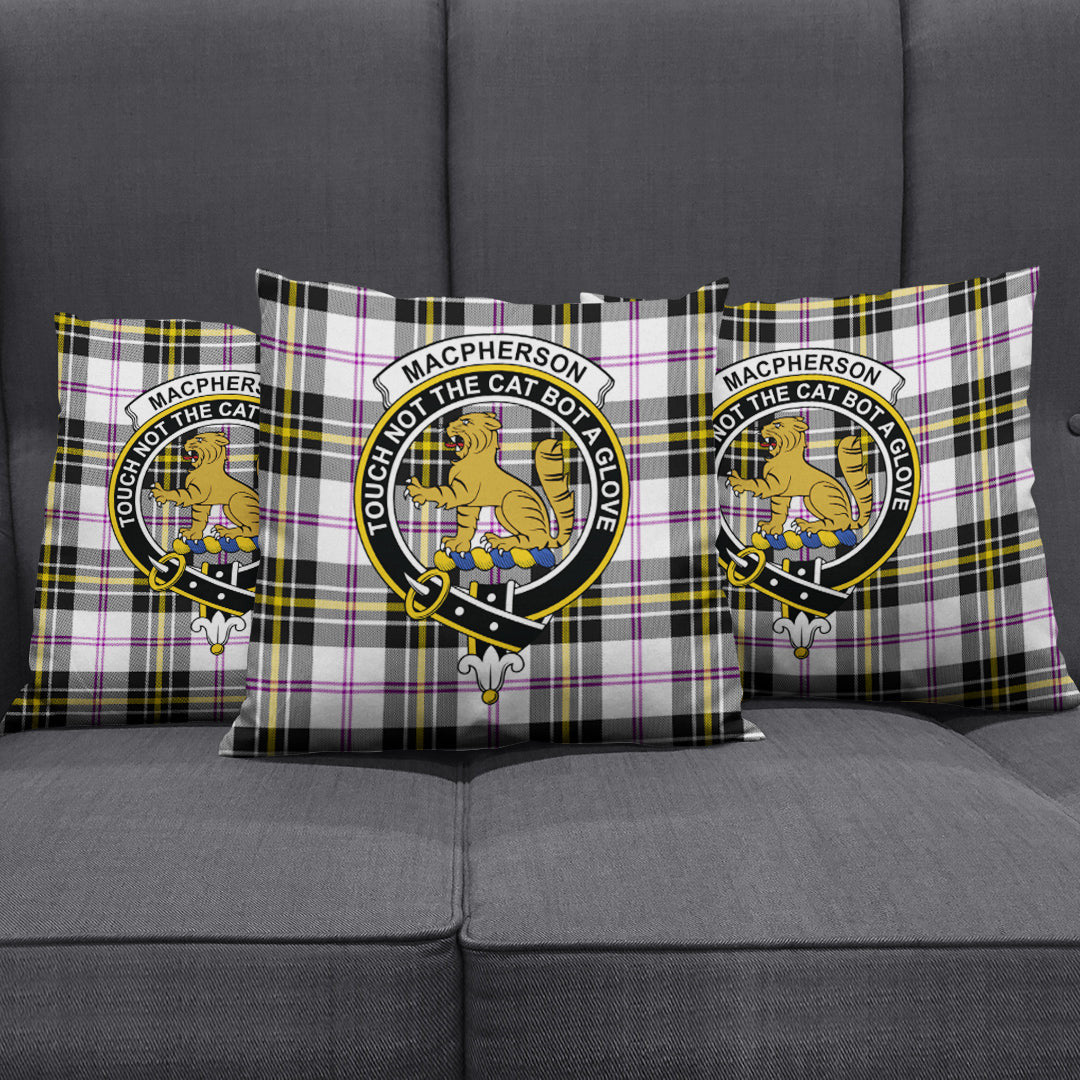 MacPherson Dress Modern Tartan Crest Pillow Cover