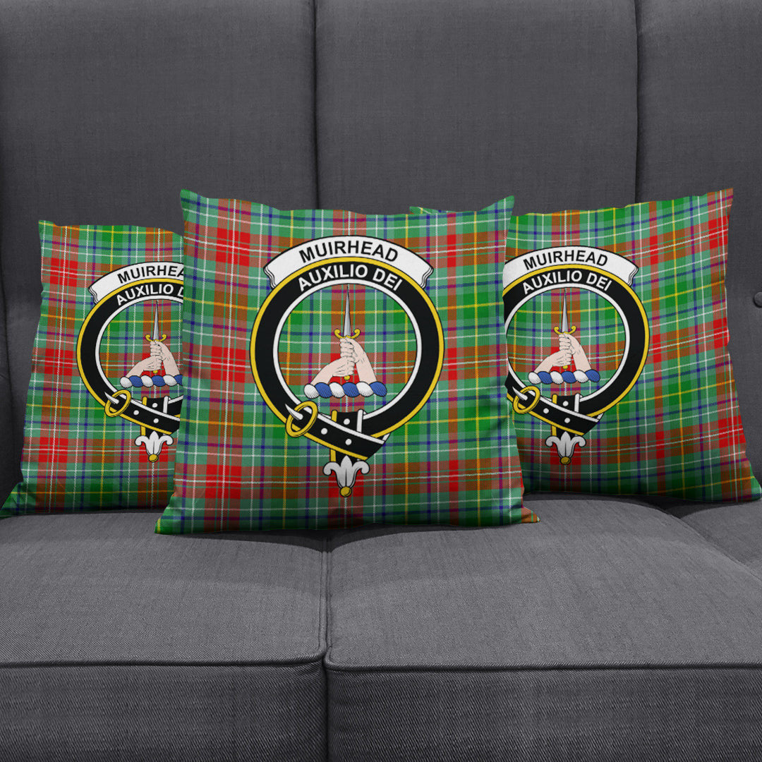 Muirhead Tartan Crest Pillow Cover