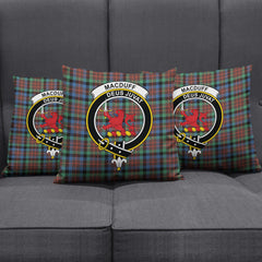 MacDuff Hunting Ancient Tartan Crest Pillow Cover
