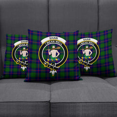Shaw Modern Tartan Crest Pillow Cover