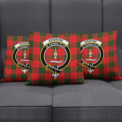 Erskine Modern Tartan Crest Pillow Cover