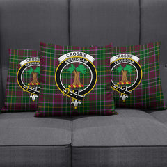 Crosbie Tartan Crest Pillow Cover