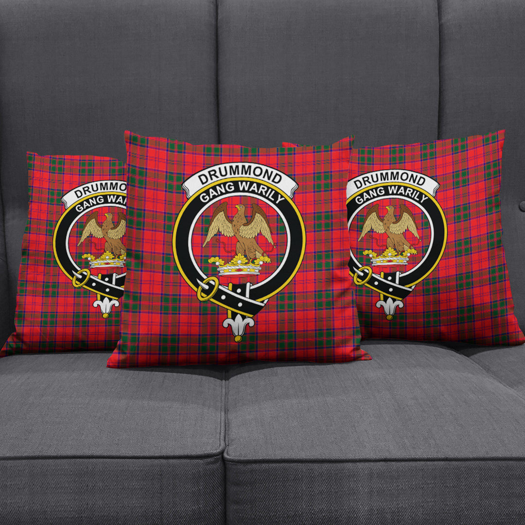 Drummond Modern Tartan Crest Pillow Cover