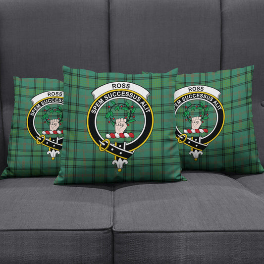 Ross Hunting Ancient Tartan Crest Pillow Cover
