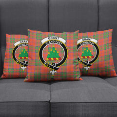 Grant Ancient Tartan Crest Pillow Cover