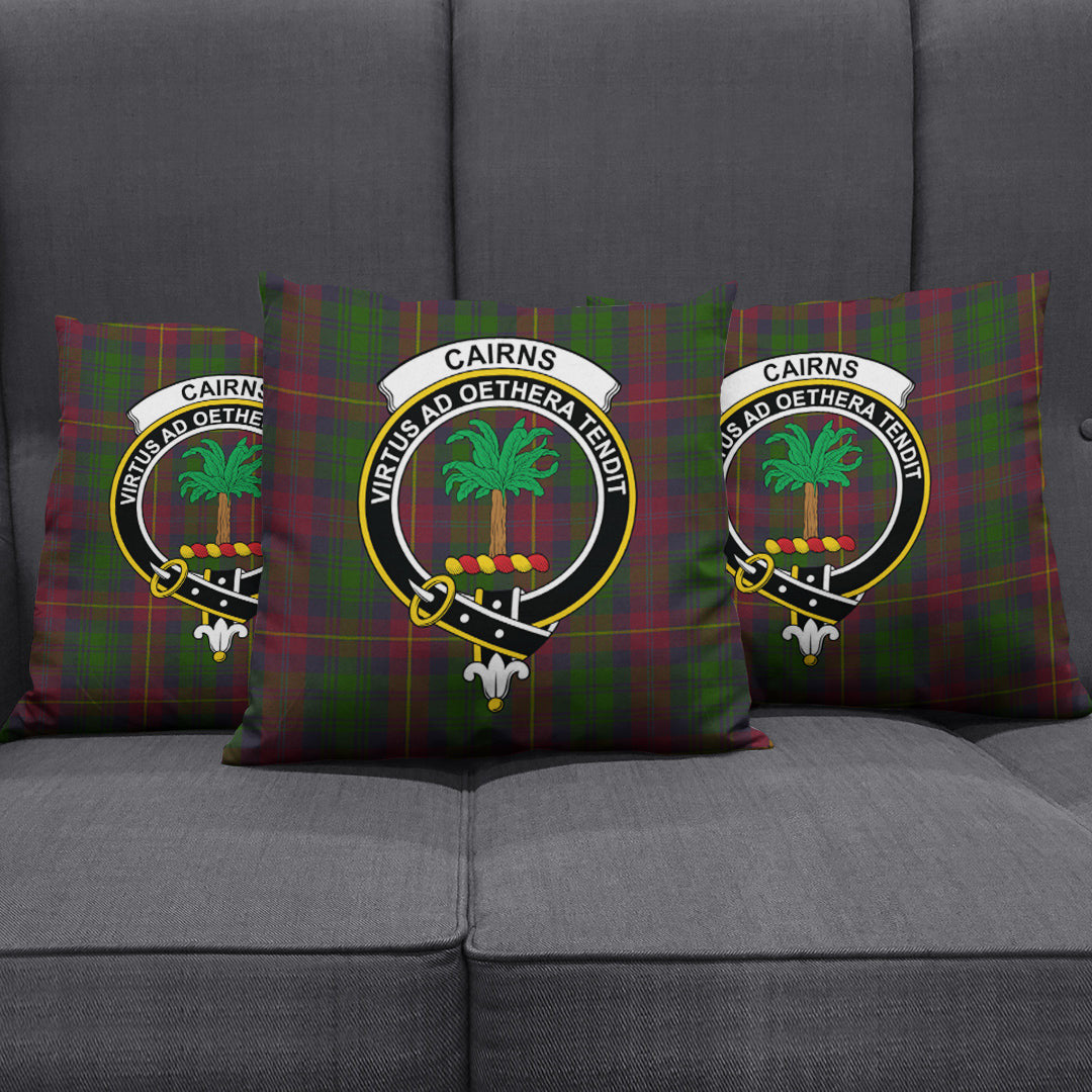 Cairns Tartan Crest Pillow Cover