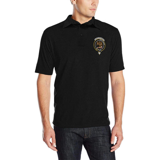 Abercrombie Tartan Polo Shirt Full Black Style