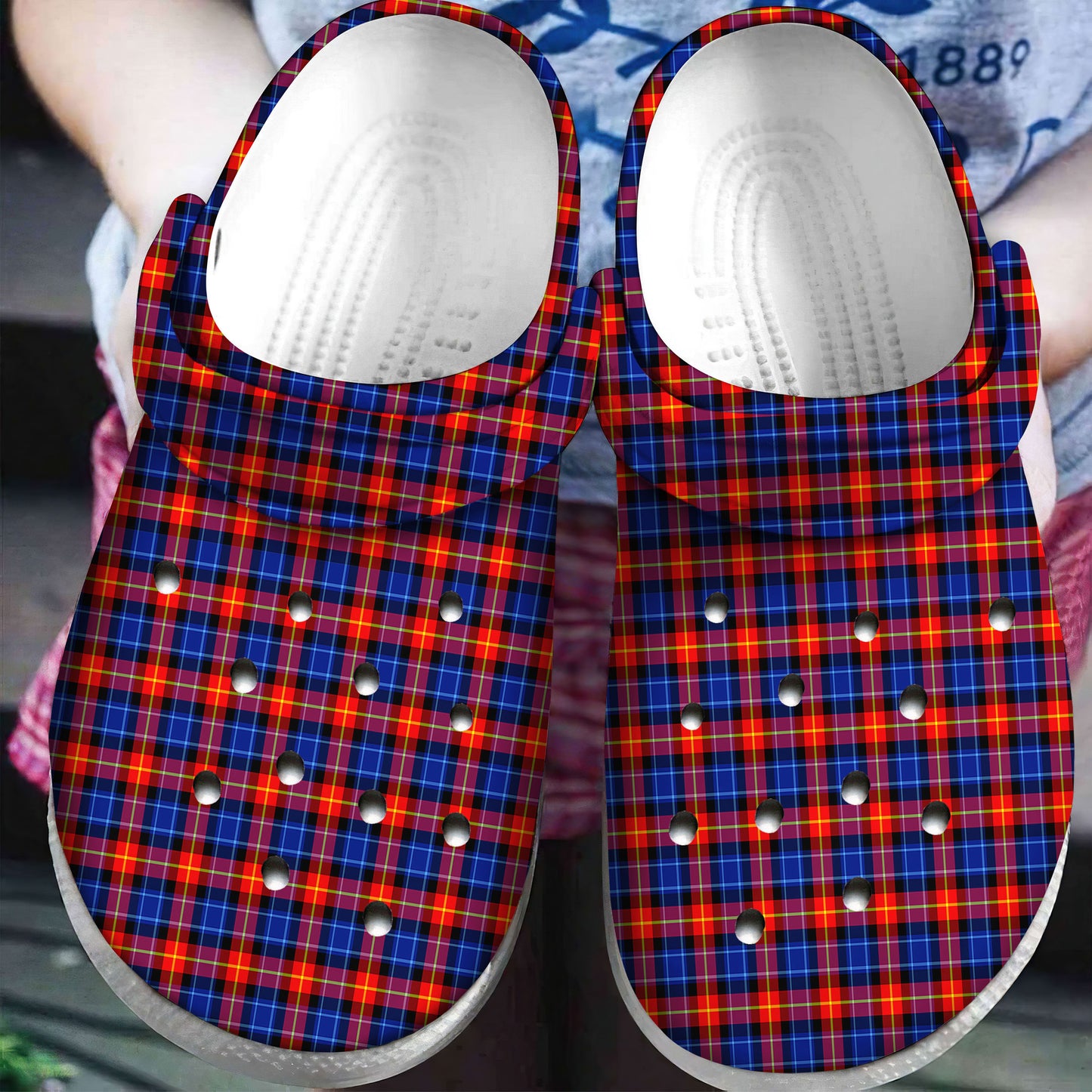 Anstruther Tartan Plaid Crocs