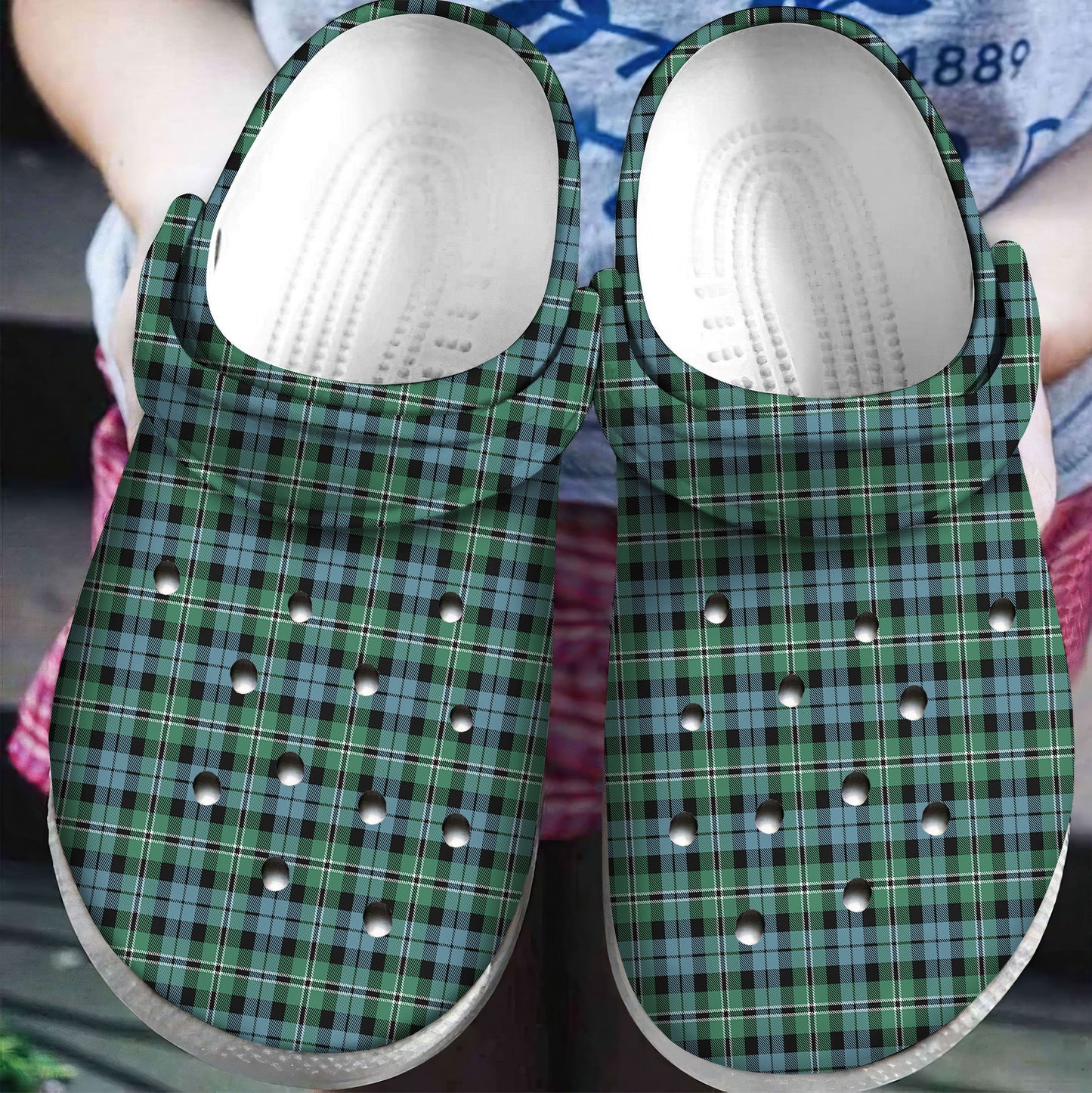 Melville Tartan Plaid Crocs