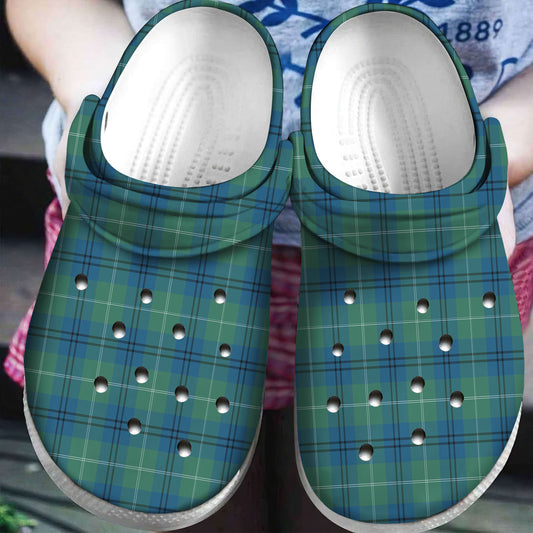 Oliphant Ancient Tartan Plaid Crocs