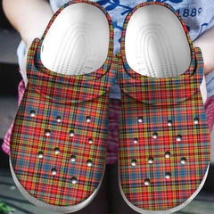 Ogilvie of Airlie Ancient Tartan Plaid Crocs