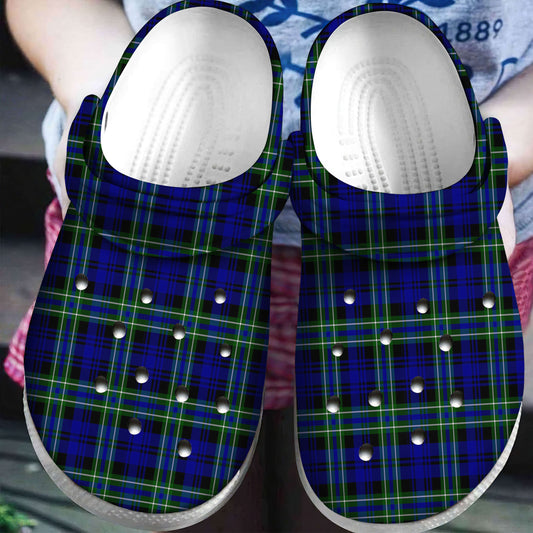 Arbuthnot Modern Tartan Plaid Crocs