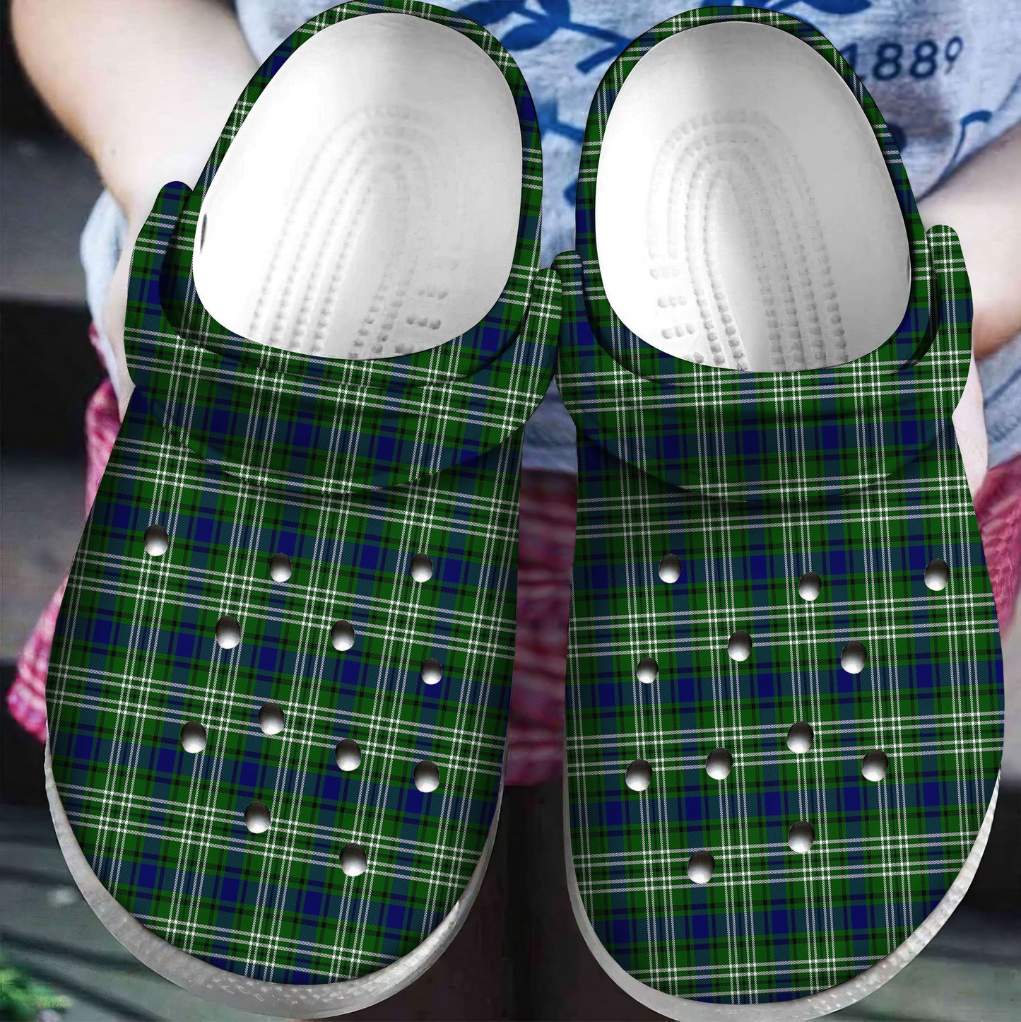 Spottiswood (Tweedside) Tartan Plaid Crocs