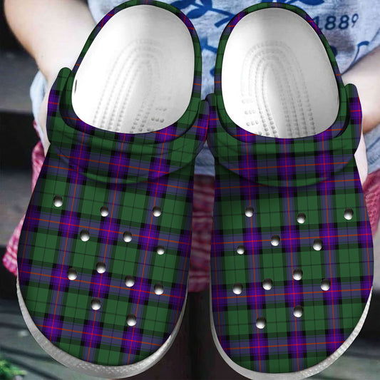 Armstrong Modern Tartan Plaid Crocs