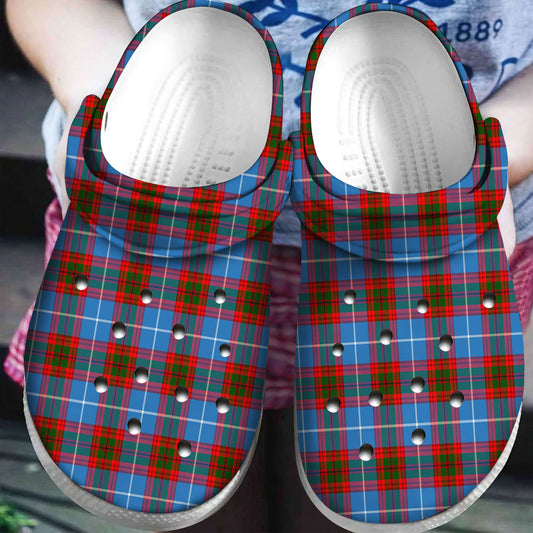 Crichton District Tartan Plaid Crocs