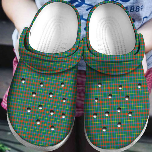 MacKintosh Hunting Ancient Tartan Plaid Crocs