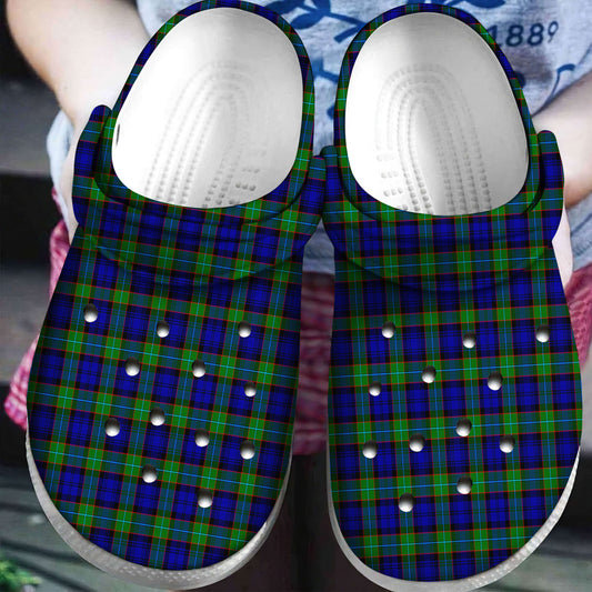 Sempill Modern Tartan Plaid Crocs