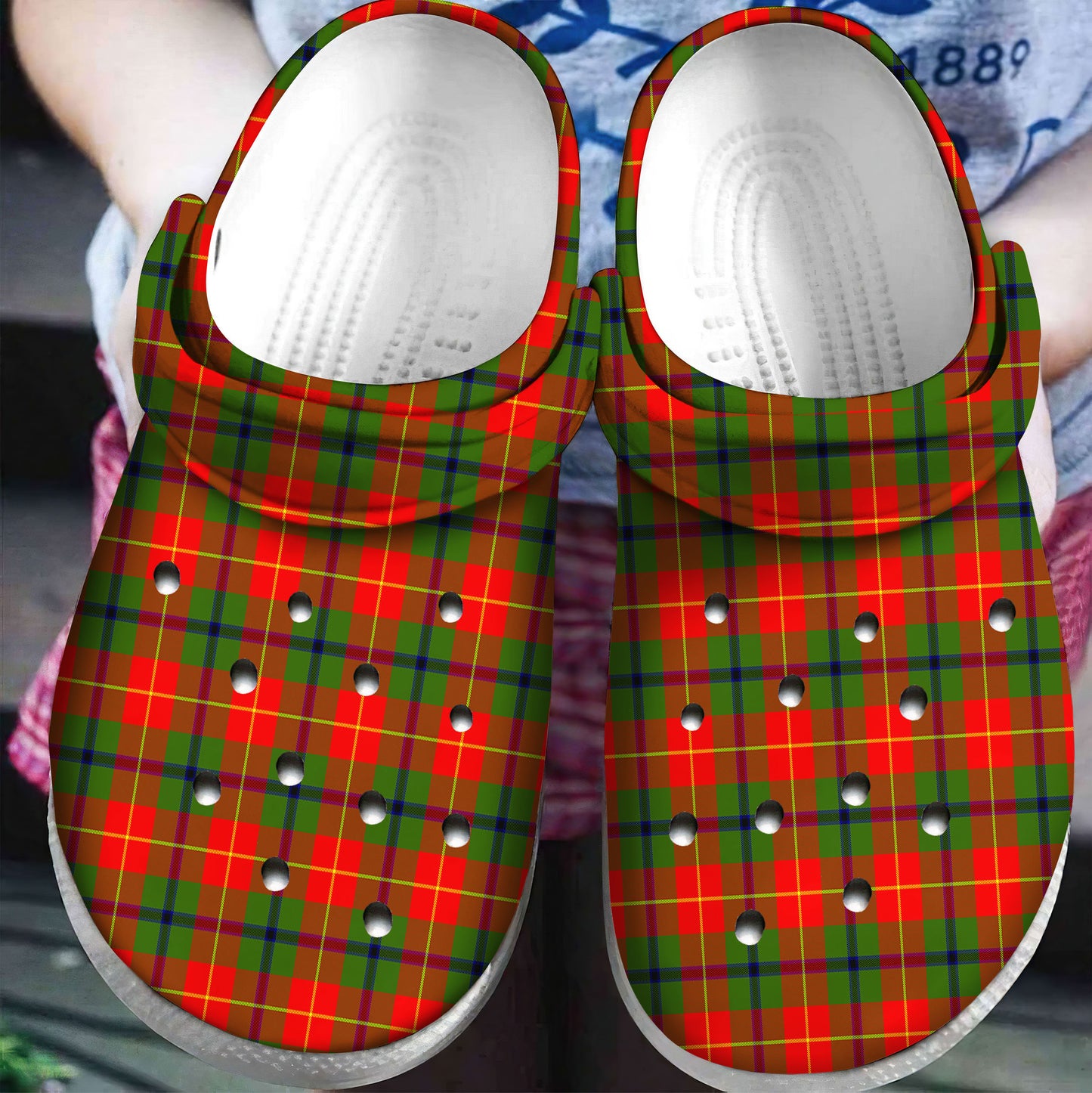 Turnbull Dress Tartan Plaid Crocs