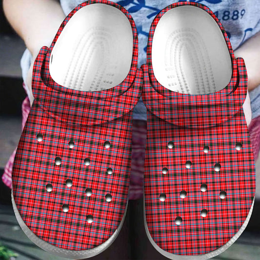 Straiton Aderbeen Tartan Plaid Crocs