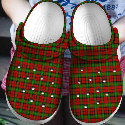 Auchinleck Tartan Plaid Crocs