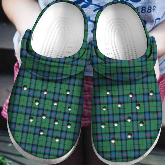 Armstrong Ancient Tartan Plaid Crocs