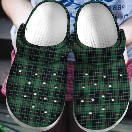 MacAulay Hunting Ancient Tartan Plaid Crocs