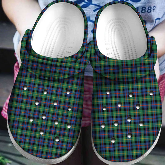 Farquharson Ancient Tartan Plaid Crocs