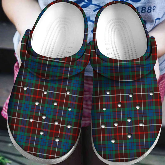 Fraser Hunting Ancient Tartan Plaid Crocs