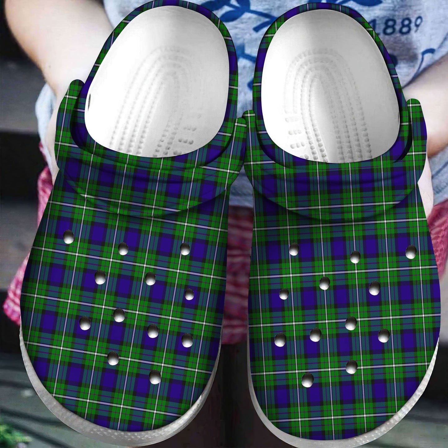 Alexander Tartan Plaid Crocs