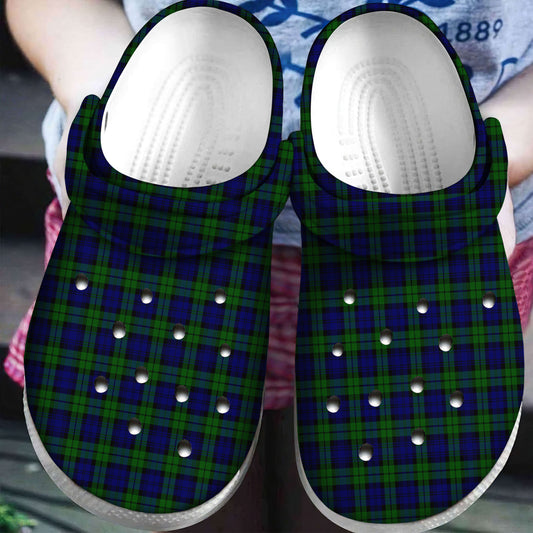 Campbell Modern Tartan Plaid Crocs