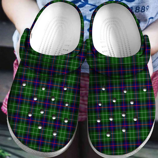 Leslie Hunting Tartan Plaid Crocs