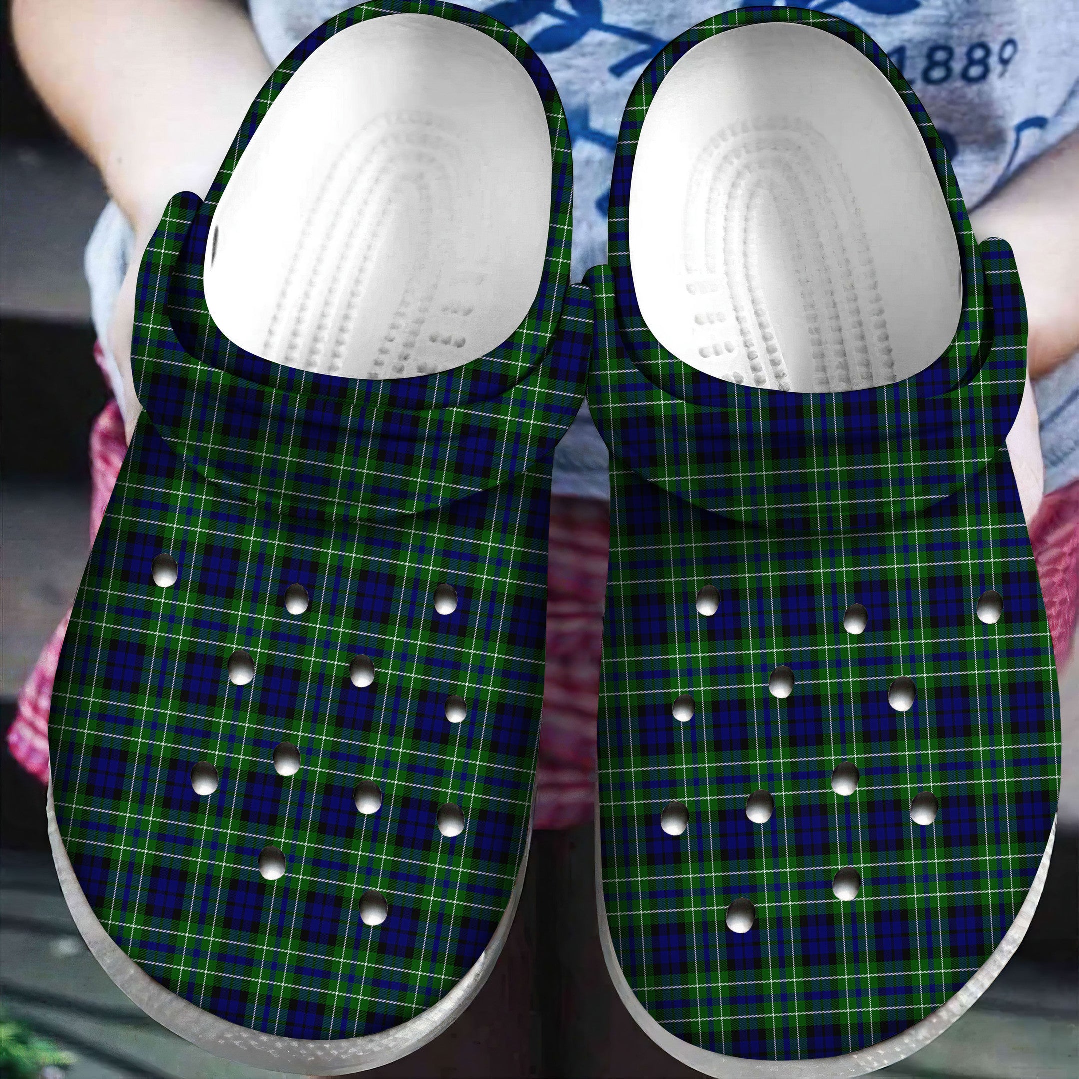 MacNeil (of Colonsay) Tartan Plaid Crocs