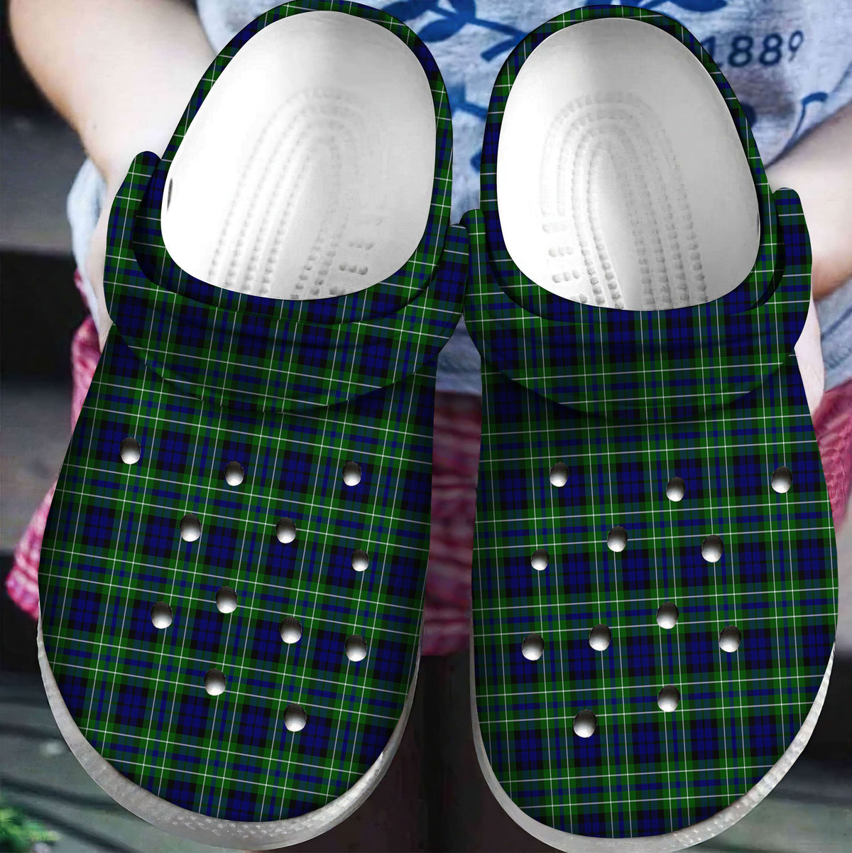 MacNeil (of Colonsay) Tartan Plaid Crocs