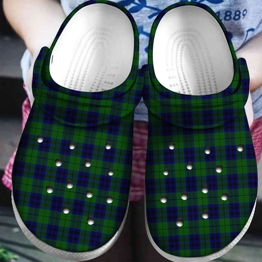 Keith Modern Tartan Plaid Crocs