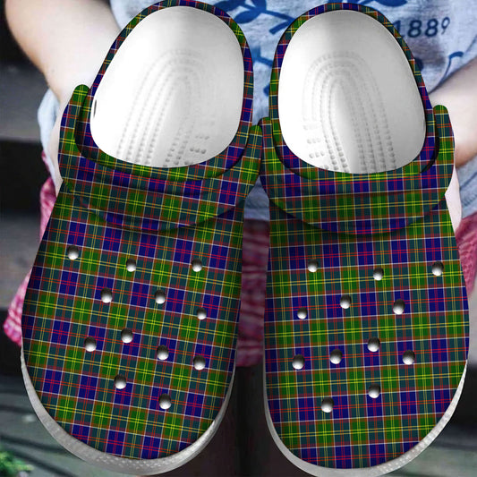 Ayrshire District Tartan Plaid Crocs