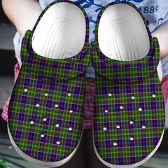 Ayrshire District Tartan Plaid Crocs