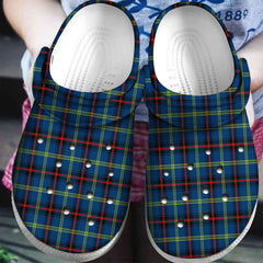 Grewar Tartan Plaid Crocs