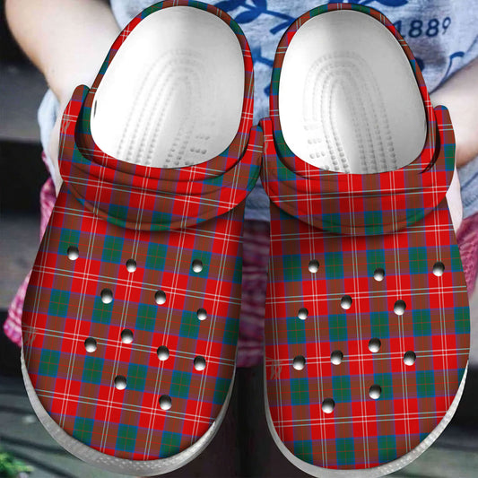 Chisholm Ancient Tartan Plaid Crocs