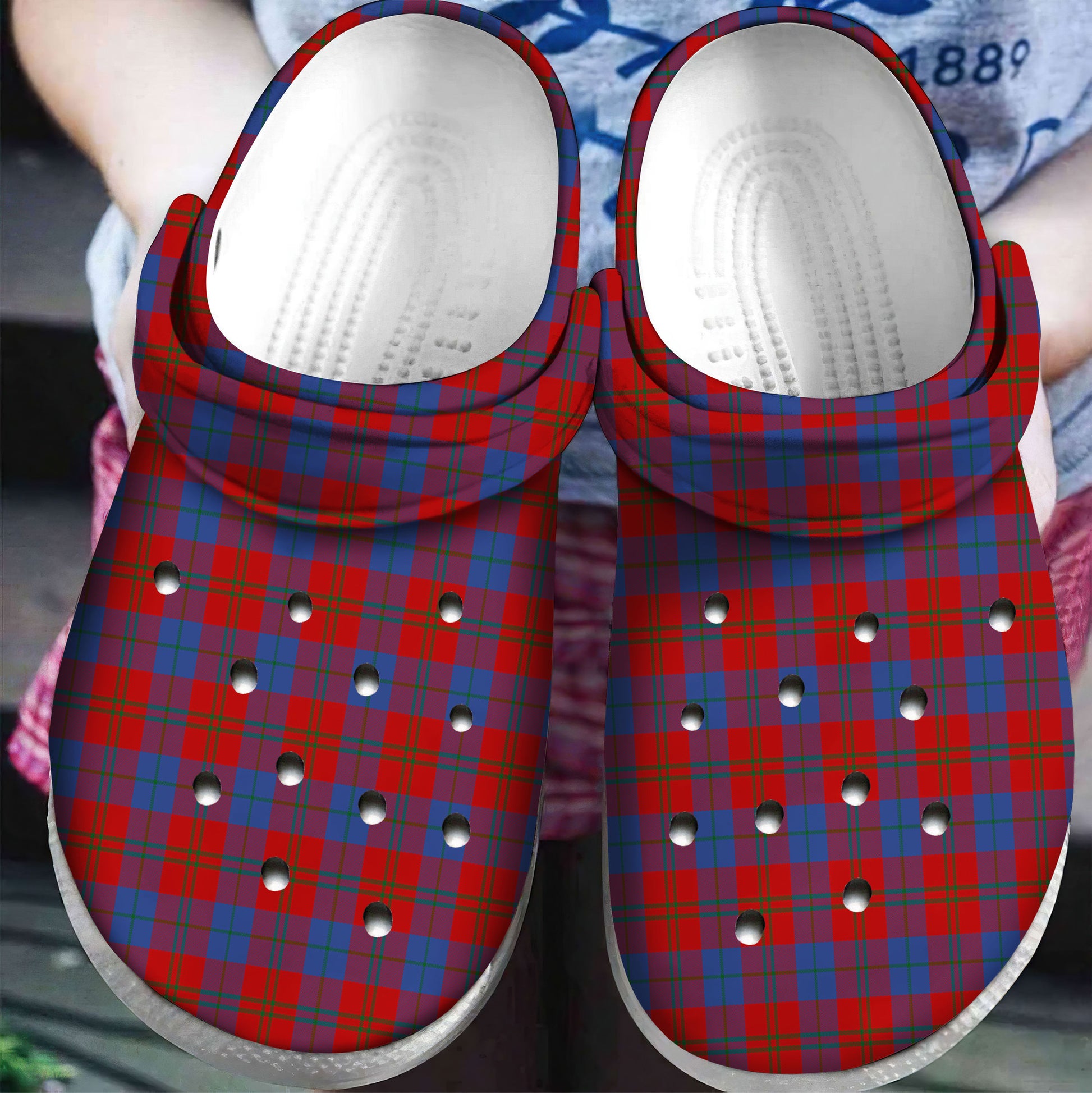 Witherspoon Tartan Plaid Crocs