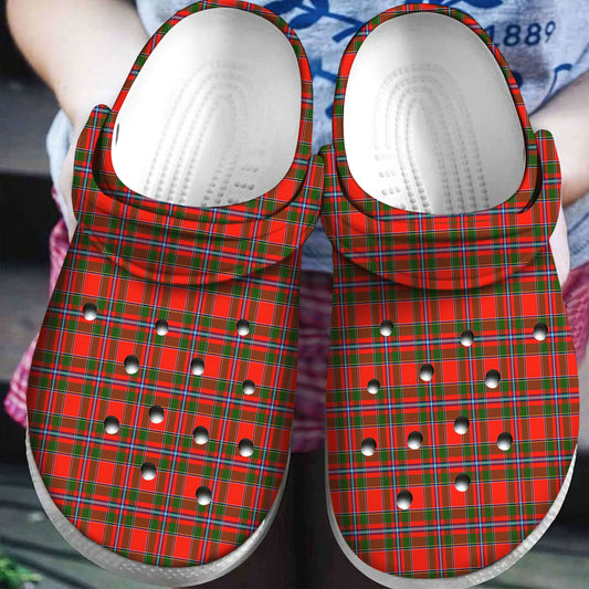 Butter Tartan Plaid Crocs