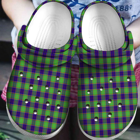 Colville Tartan Plaid Crocs