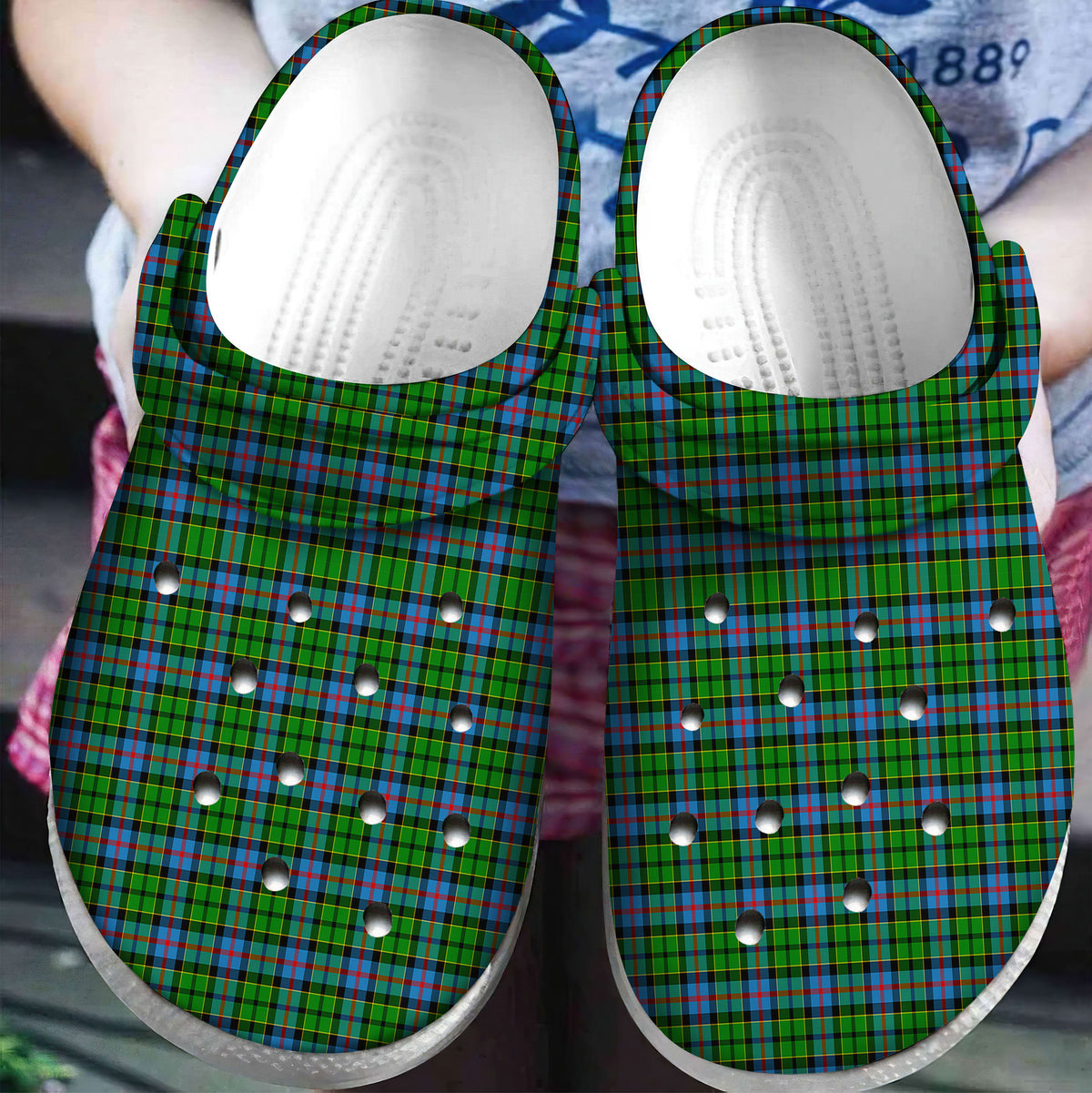 Forsyth Tartan Plaid Crocs