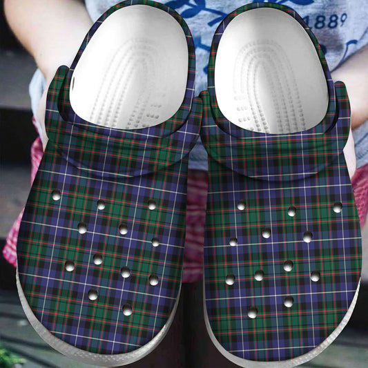 MacRae Hunting Modern Tartan Plaid Crocs