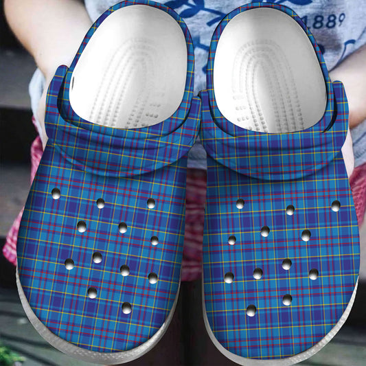 Mercer Modern Tartan Plaid Crocs