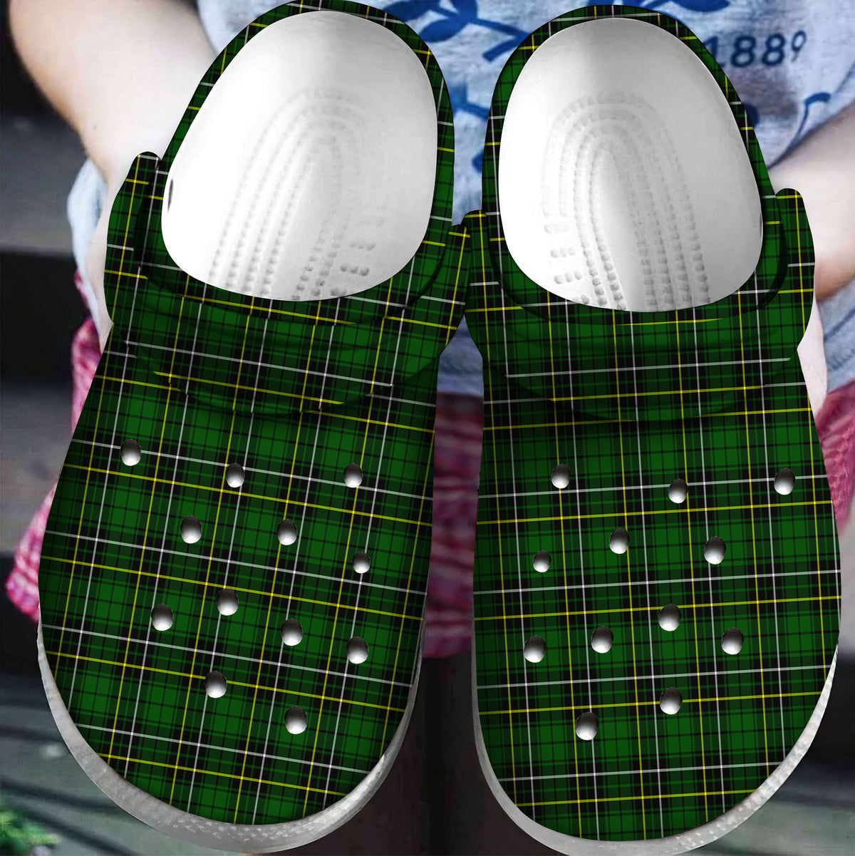 MacAlpine Modern Tartan Plaid Crocs