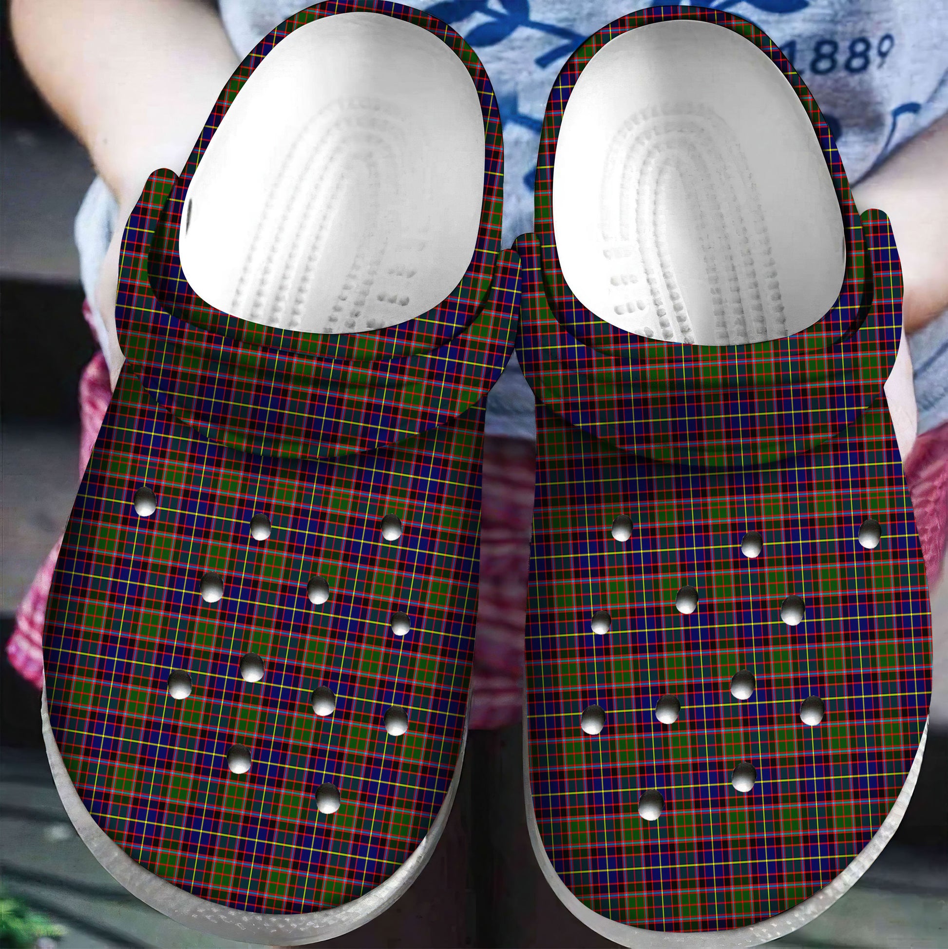 Aikenhead Tartan Plaid Crocs