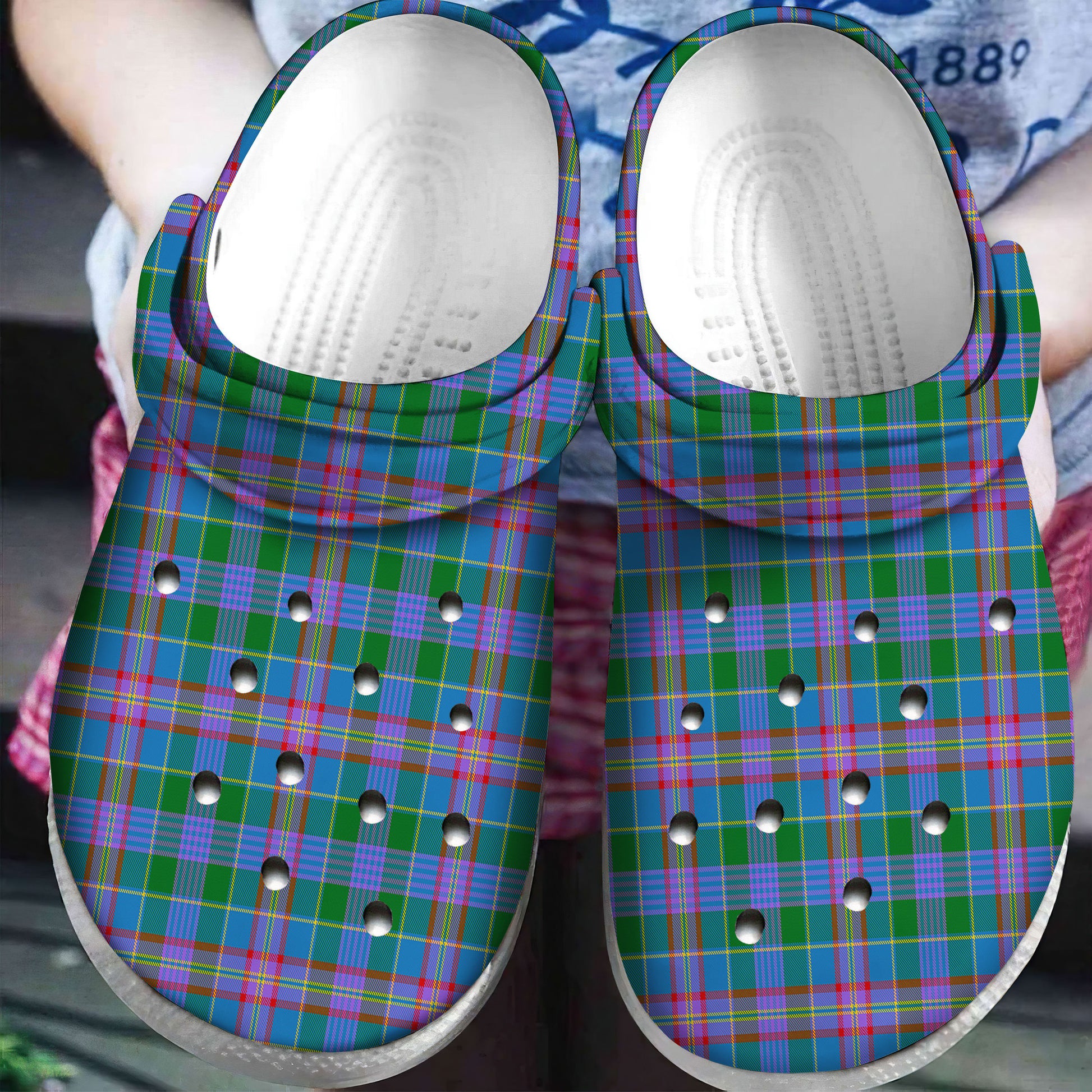 Ralston Tartan Plaid Crocs