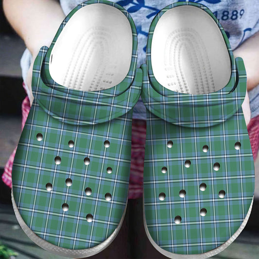 Irvine Tartan Plaid Crocs